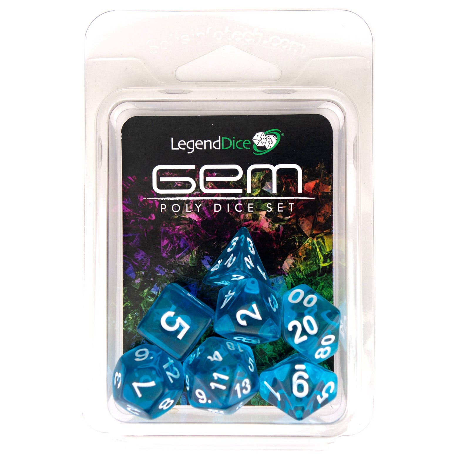 Clamshell Dice Gem