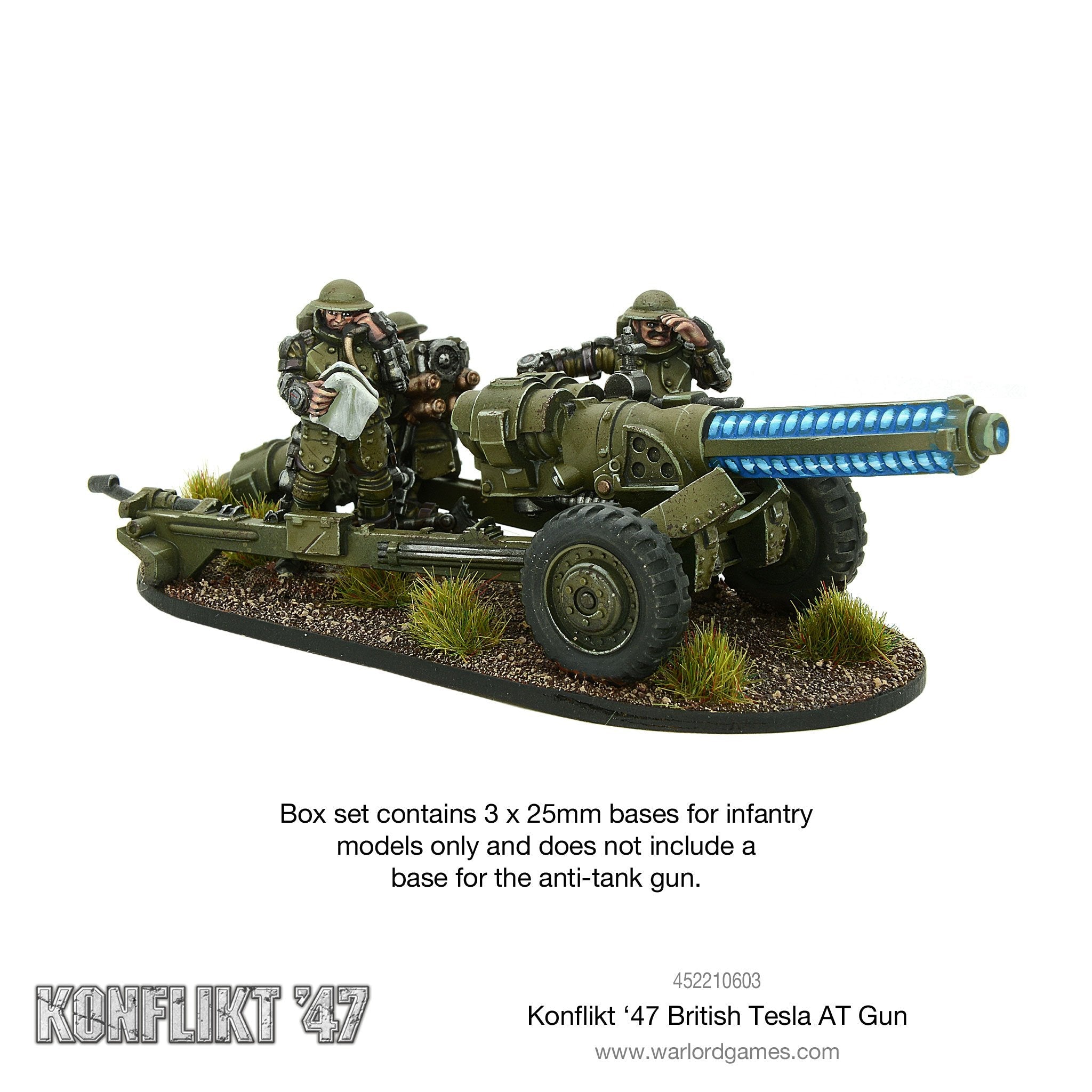 Tesla AT gun (British Armoured Infantry crew)