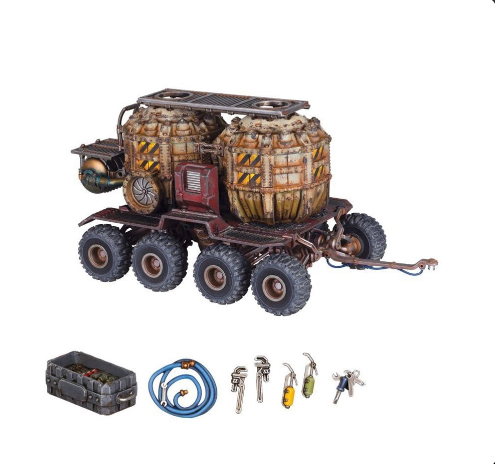 Promethium Tanks on Cargo-8 Ridgehauler Trailer
