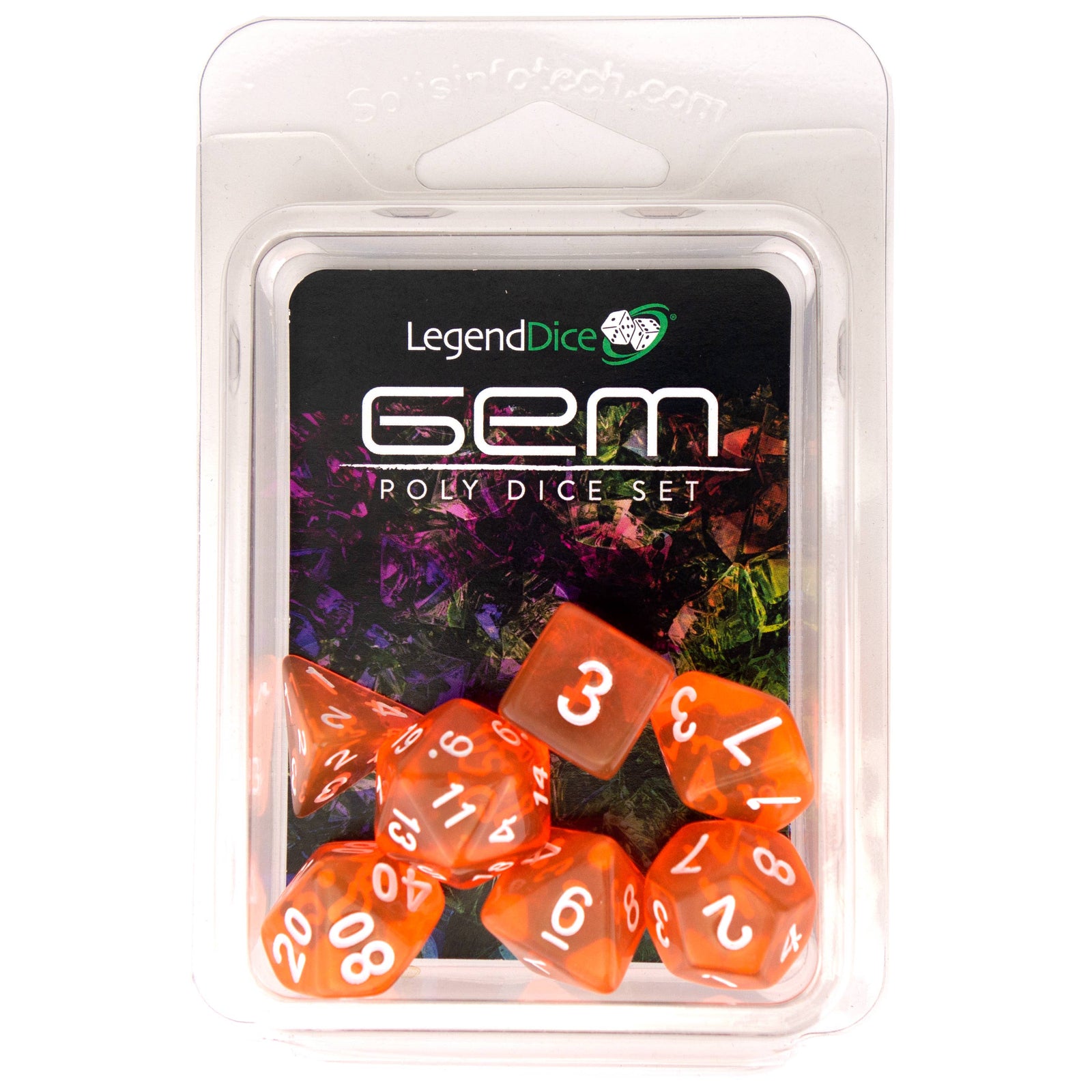 Clamshell Dice Gem