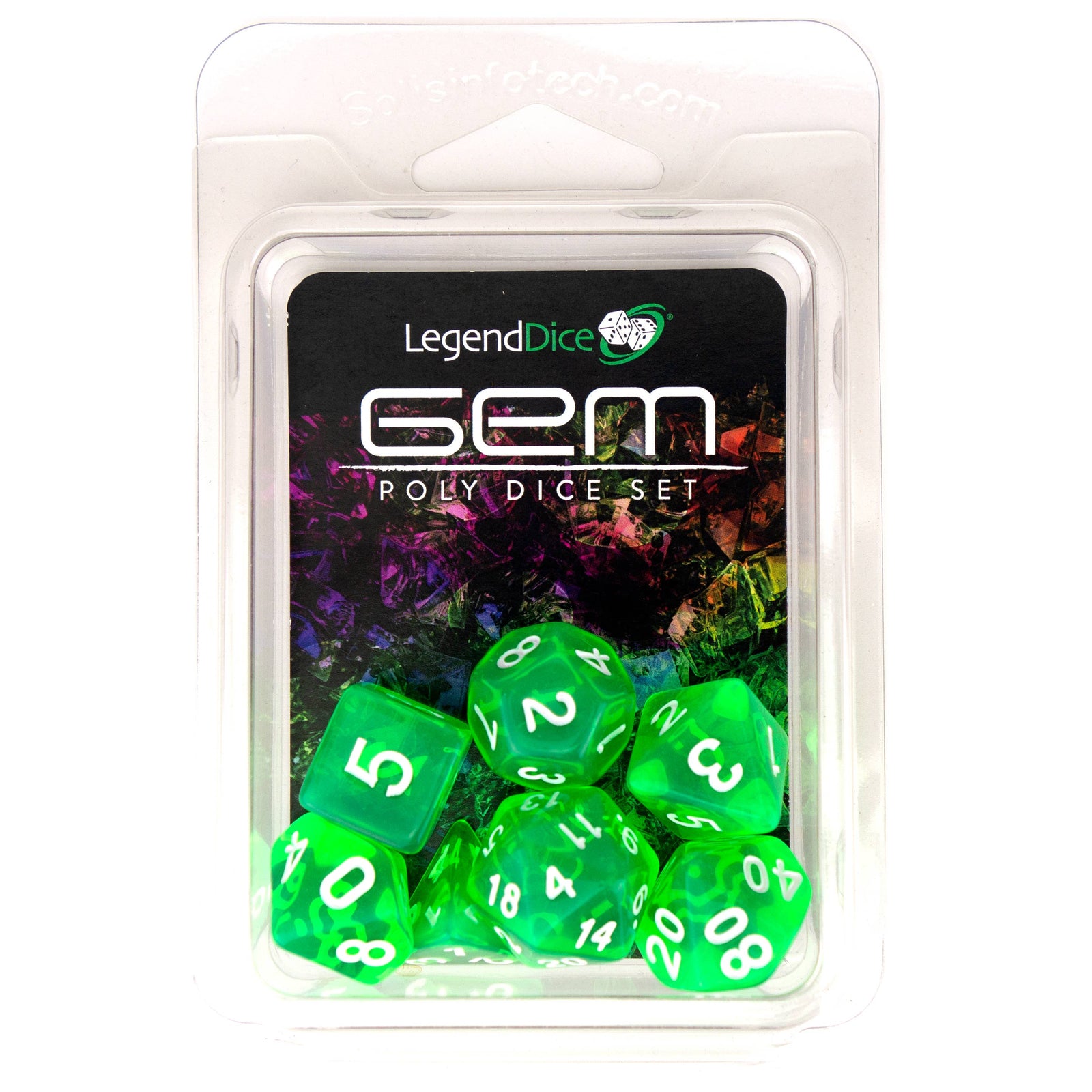 Clamshell Dice Gem