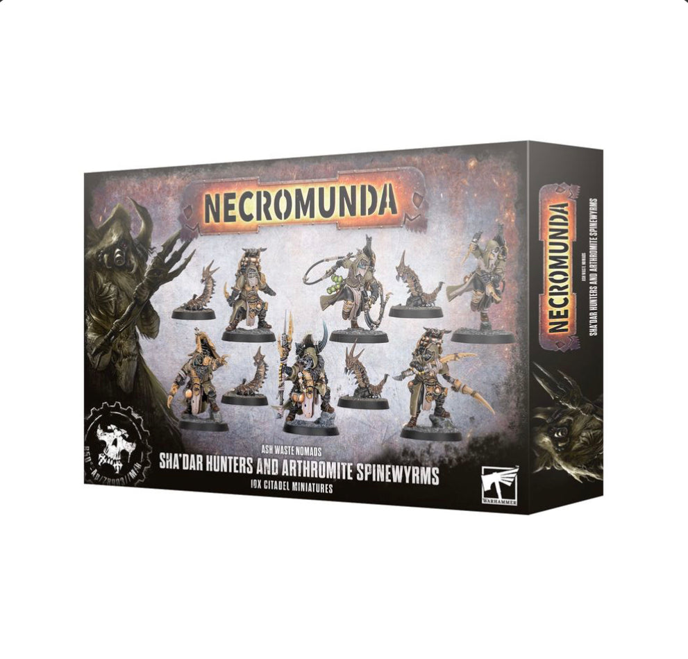 Sha'dar Hunters and Arthromite Spinewyrms