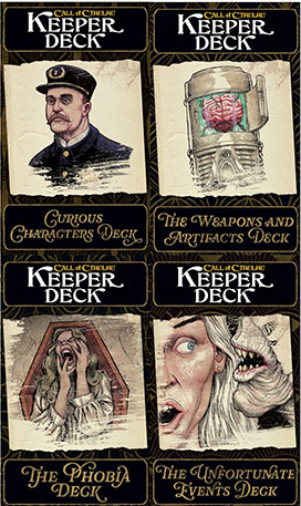 Call of Cthulhu - 7e Keeper Decks 2nd Edition