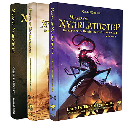 Call of Cthulhu - 7e Masks Of Nyarlathotep Slipcase Set