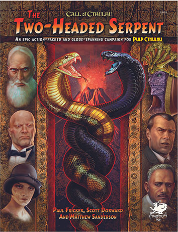 Call of Cthulhu - 7e The Two-Headed Serpent Campaign Hardcover