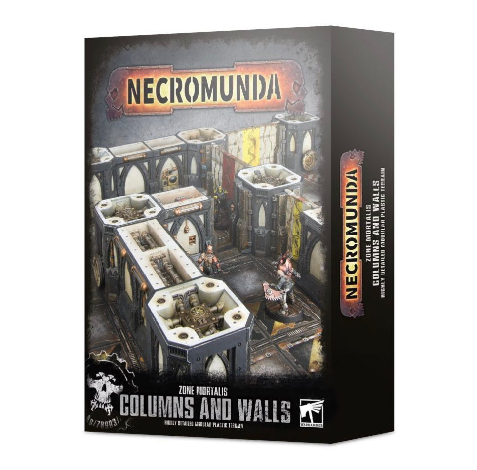 Necromunda Zone Mortalis Columns and Walls