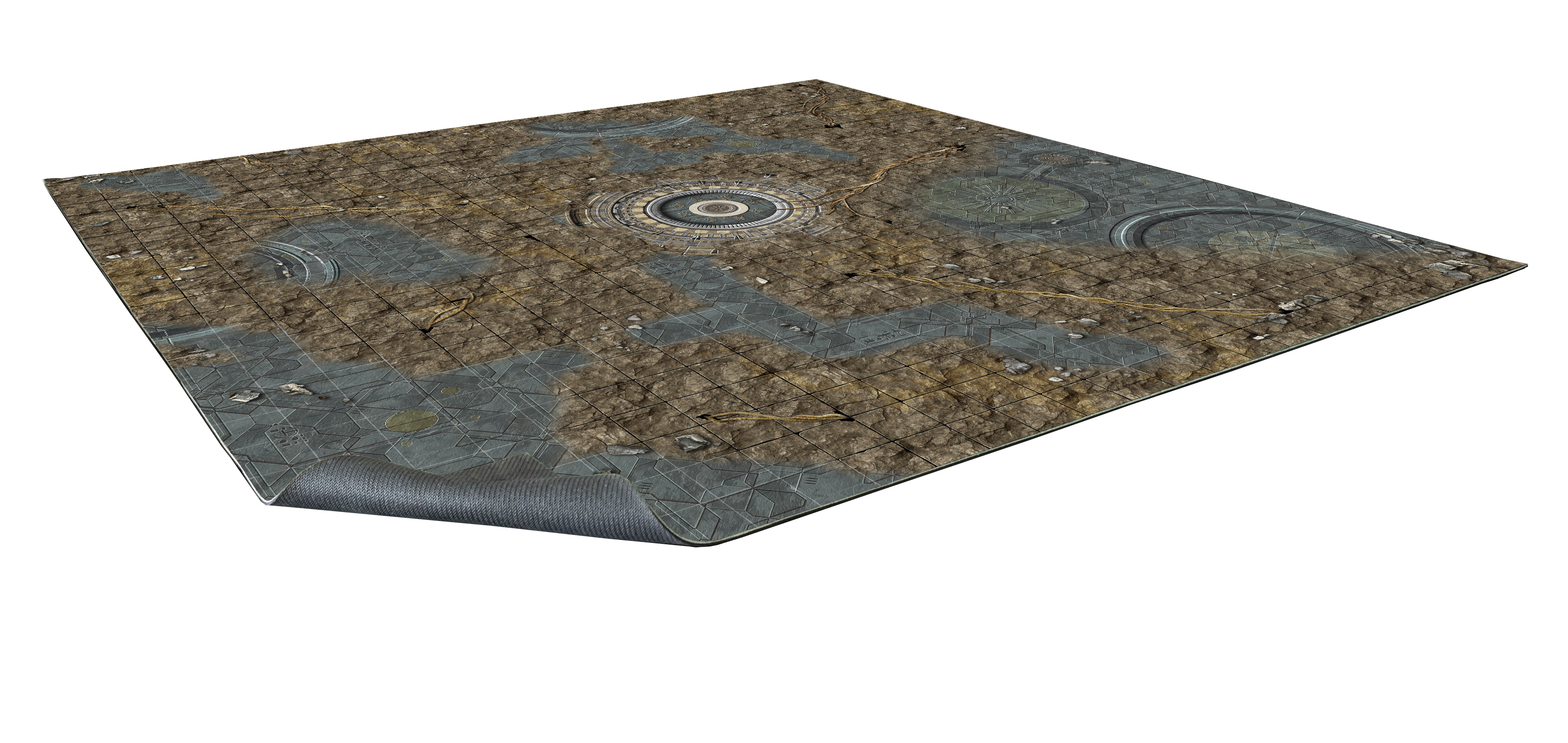 Alien Catacombs Gaming Mat 2x2