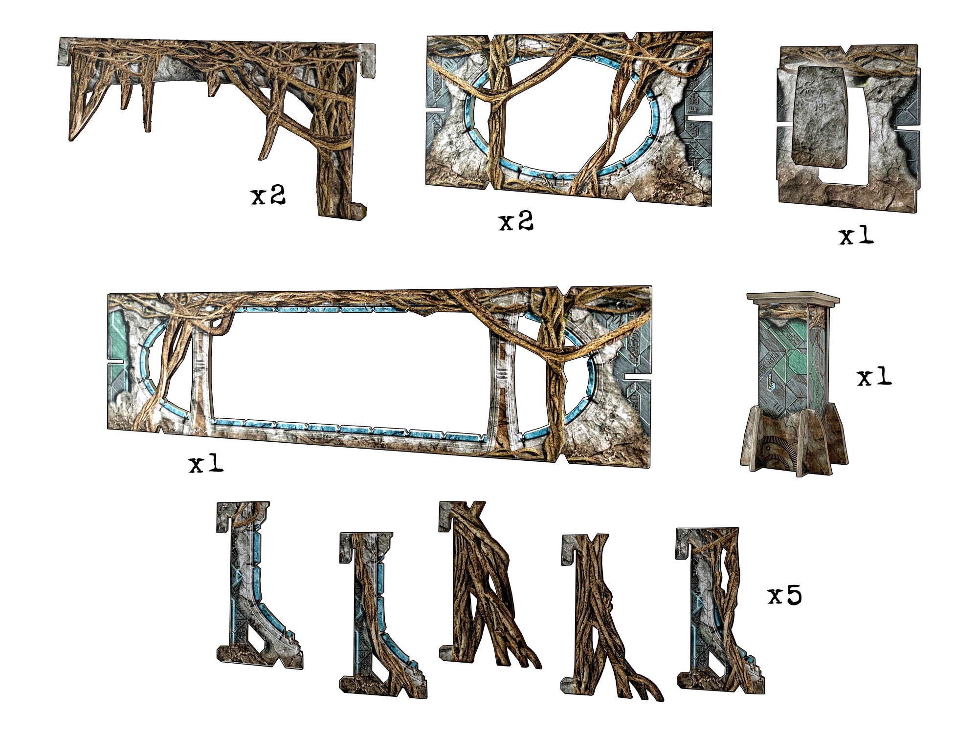 Alien Catacomb Entrances