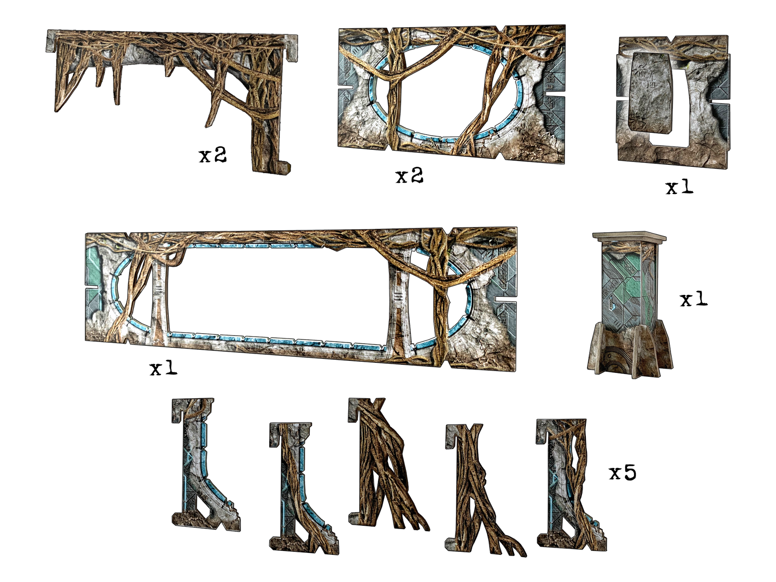 Alien Catacomb Entrances