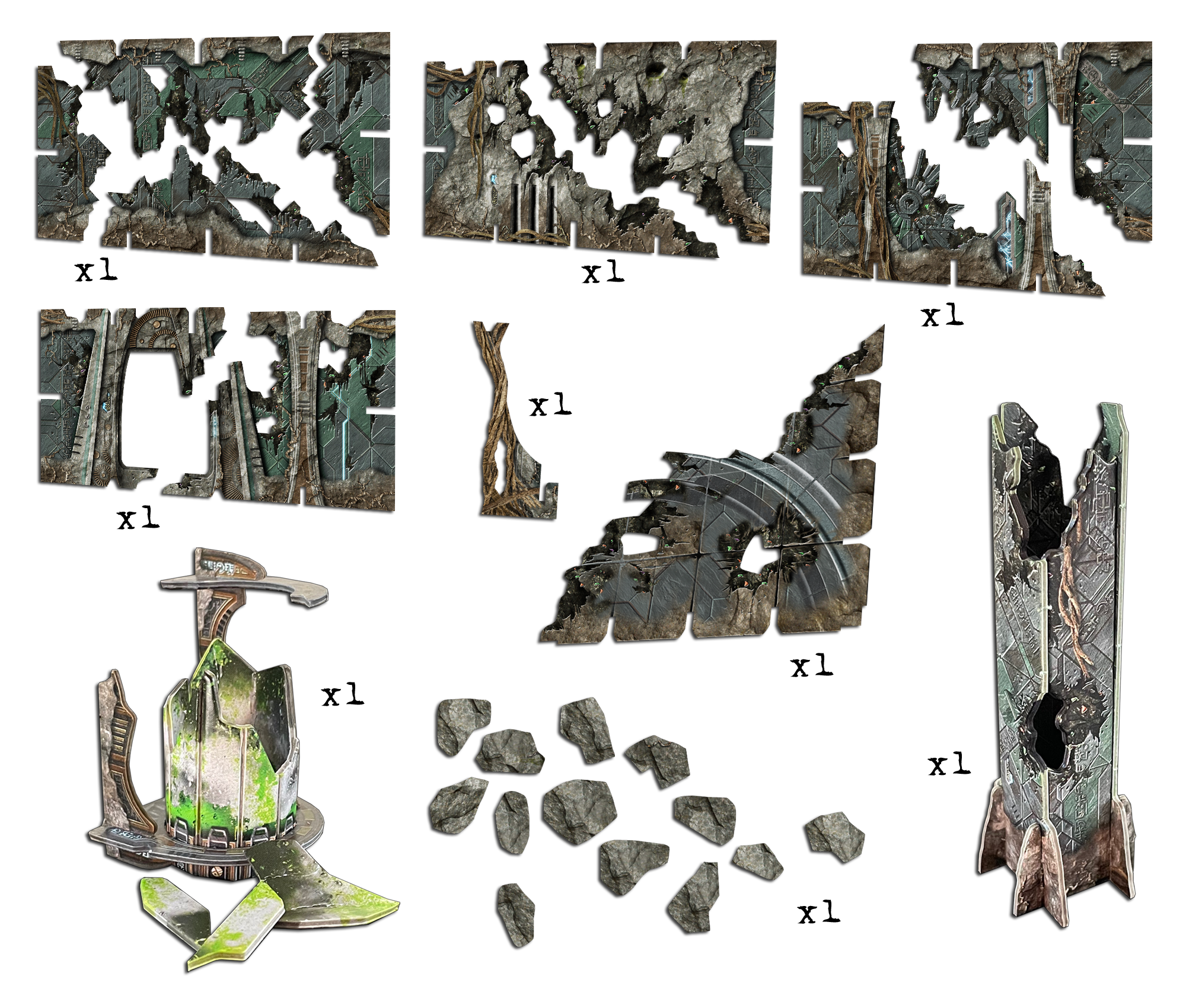 Alien Catacomb Ruins