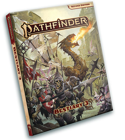 Pathfinder - Bestiary 3 Pocket Edition Softcover