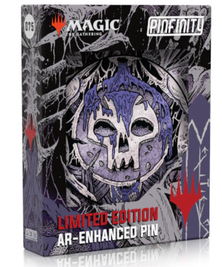 Pinfinity AR Pin - Phyrexia Mana Symbol Pin- Infect Swamp