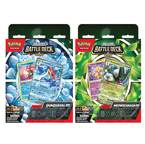 Pokemon - Quaquaval ex / Meowscarada ex Deluxe Battle Deck