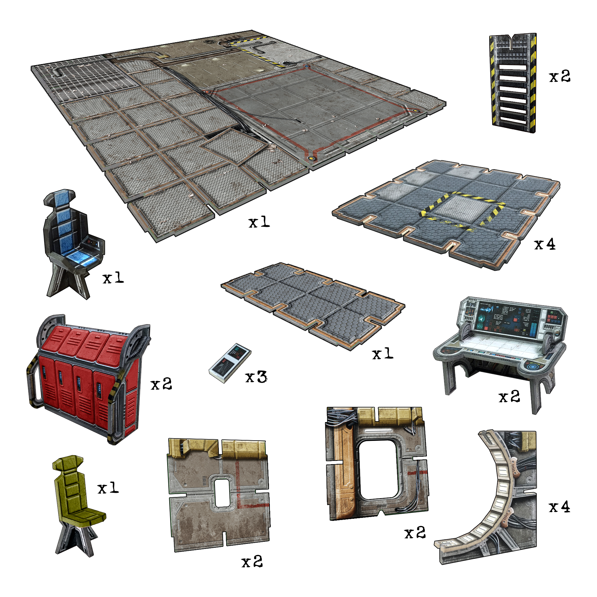 Frontier Floor Tiles Pack