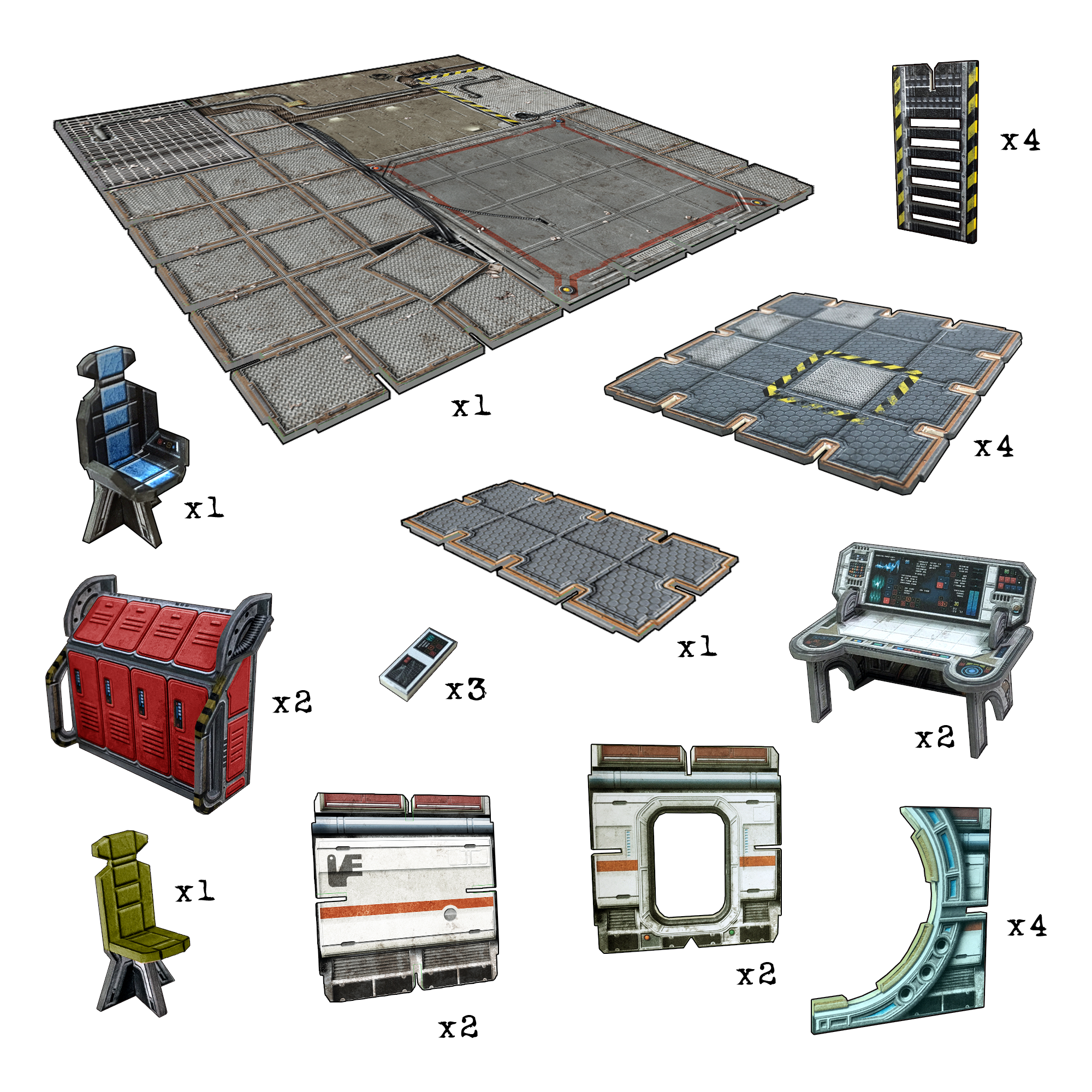 Galactic Floor Tiles Pack