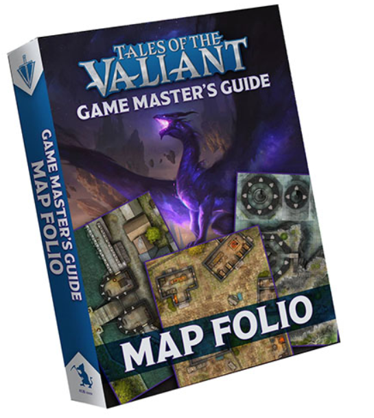 Kobold Press - Tales of The Valiant Game Masters Guide Map Folio Hardcover