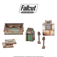 Fallout: Wasteland Warfare - Terrain: Boston Street Scatter