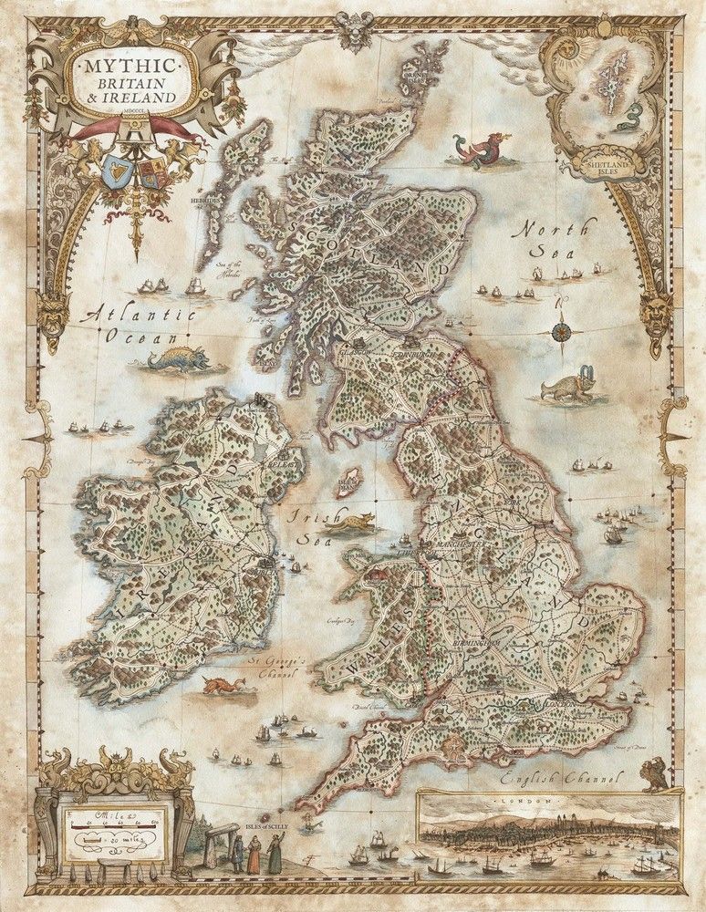 Vaesen - Mythic Britain & Ireland Map Pack