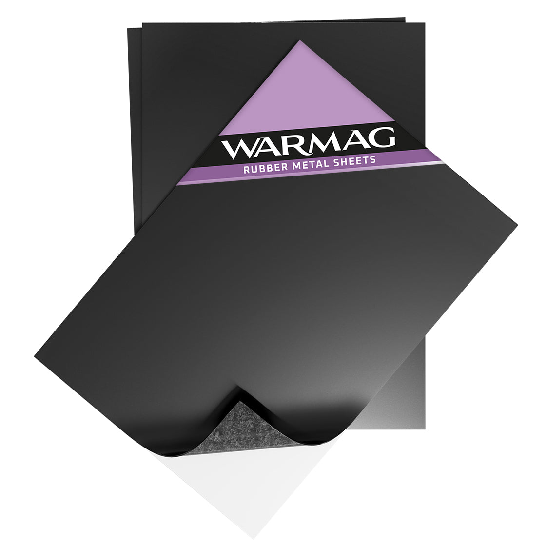 Hi-Force® Rubber Steel Sheets with Adhesive | 0.75mm thick, High Strength | A4 Size