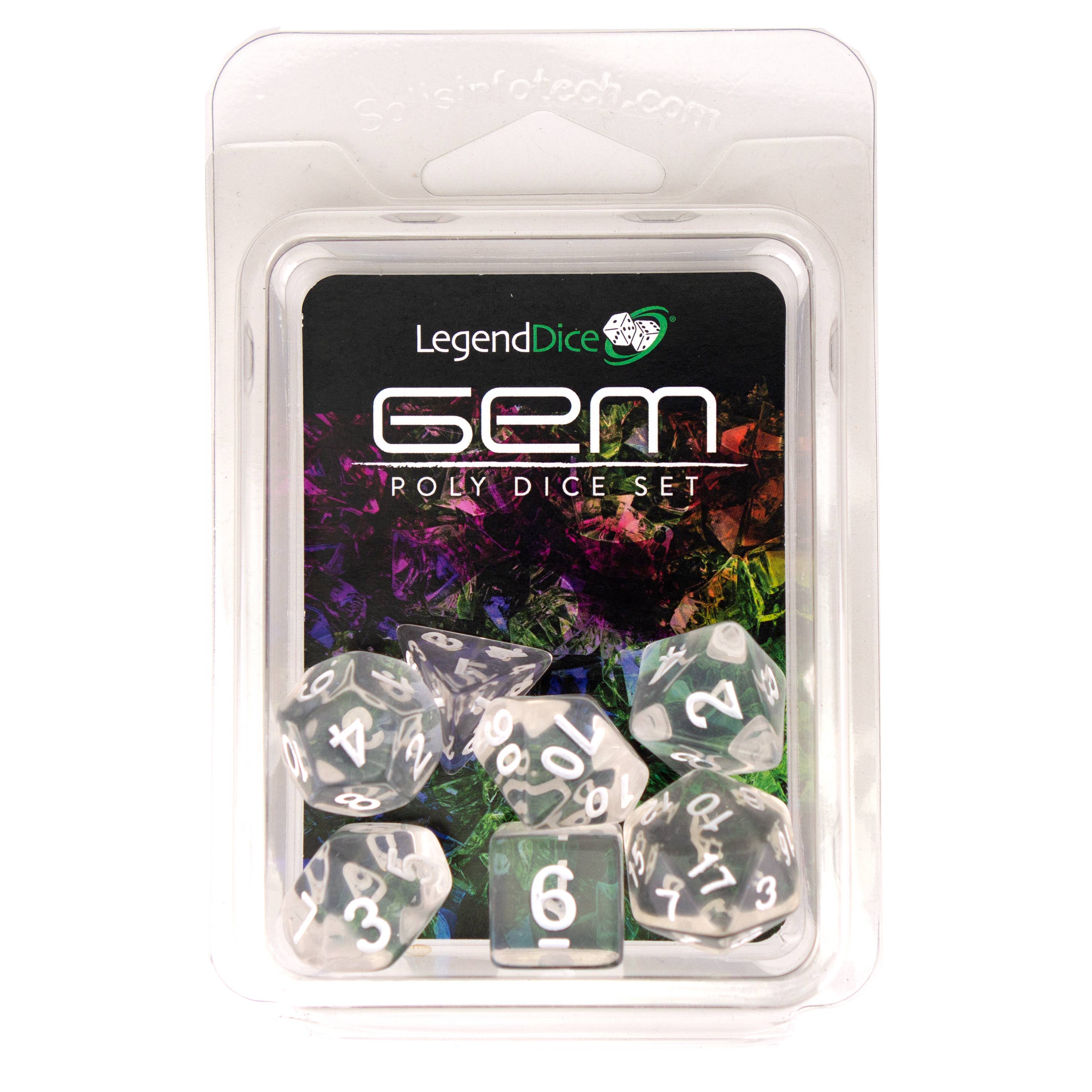 Clamshell Dice Gem