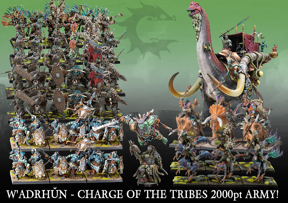 Charge of the Tribes 2000pt Army - W’adrhŭn