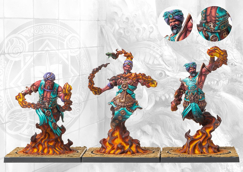 Efreet Flamecasters - Sorcerer Kings