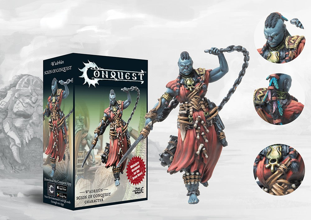 Scion of Conquest Drum Beast Rider - W’adrhŭn