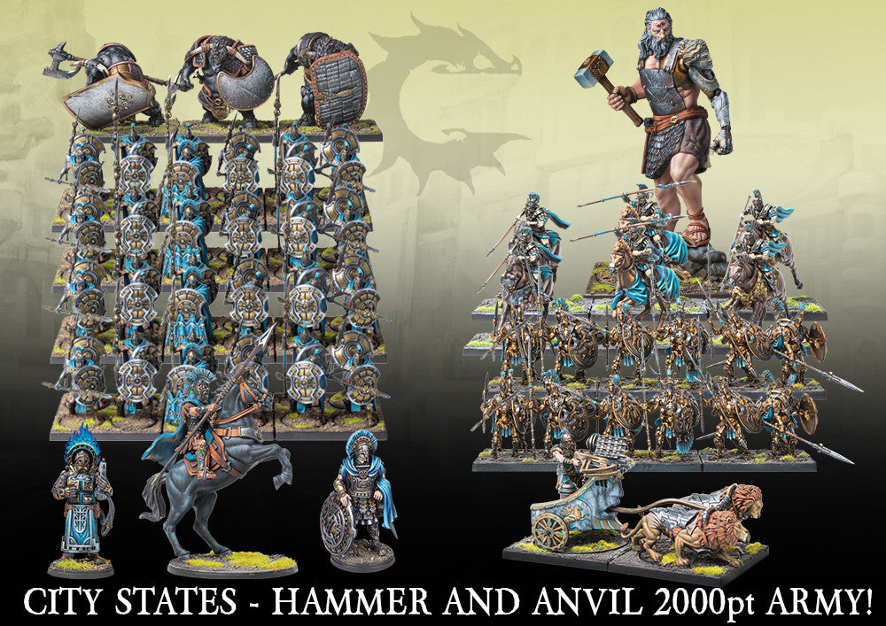 Hammer and Anvil 2000pt Army - City States
