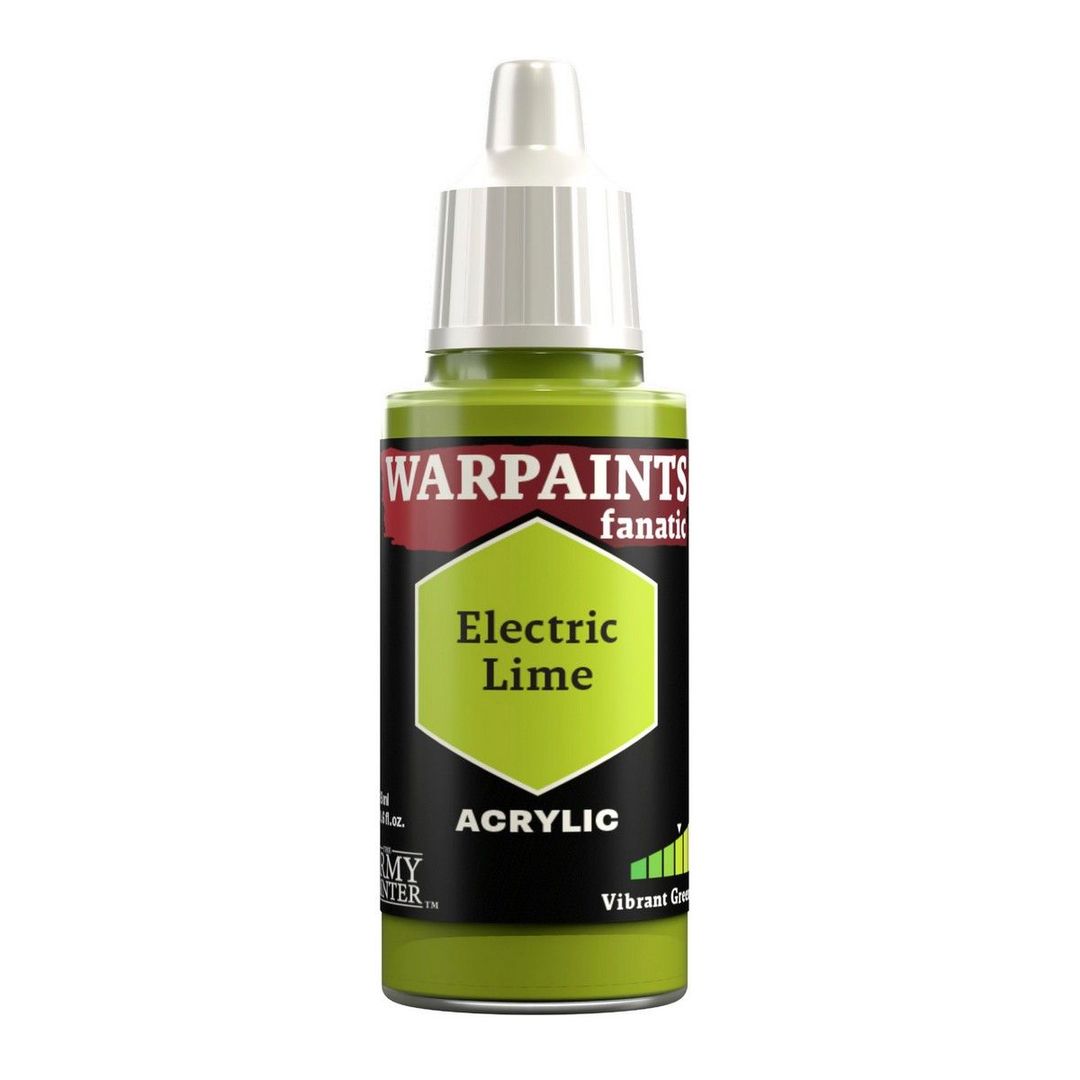 Warpaints Fanatic: Electric Lime - 18ml