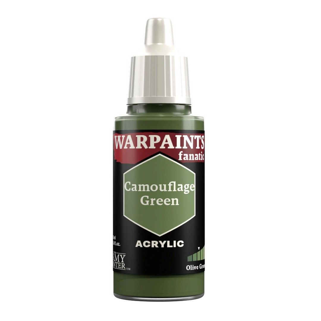 Warpaints Fanatic: Camouflage Green - 18ml