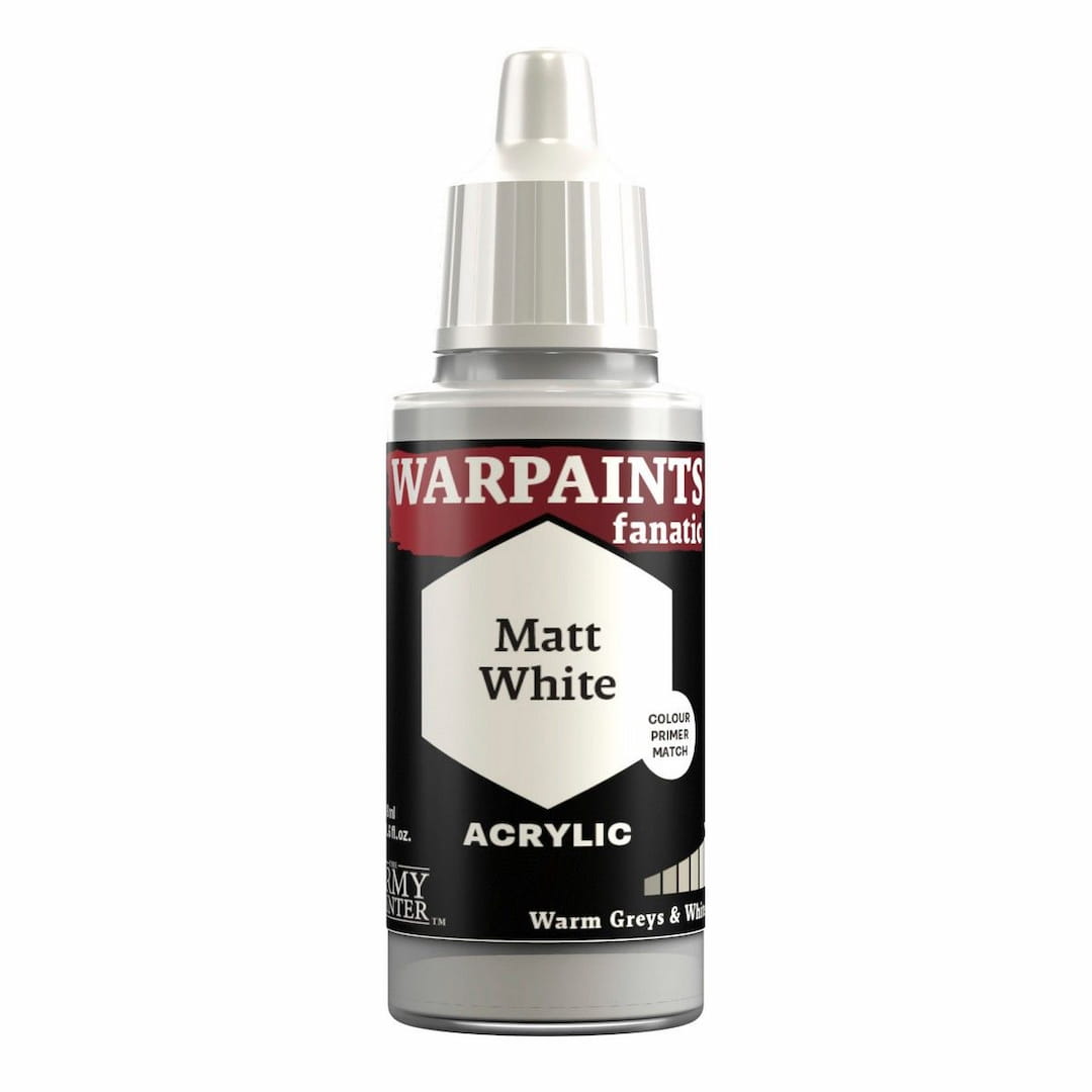 Warpaints Fanatic: Matt White - 18ml