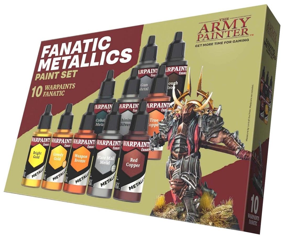 Warpaints Fanatic Metallics Paint Set