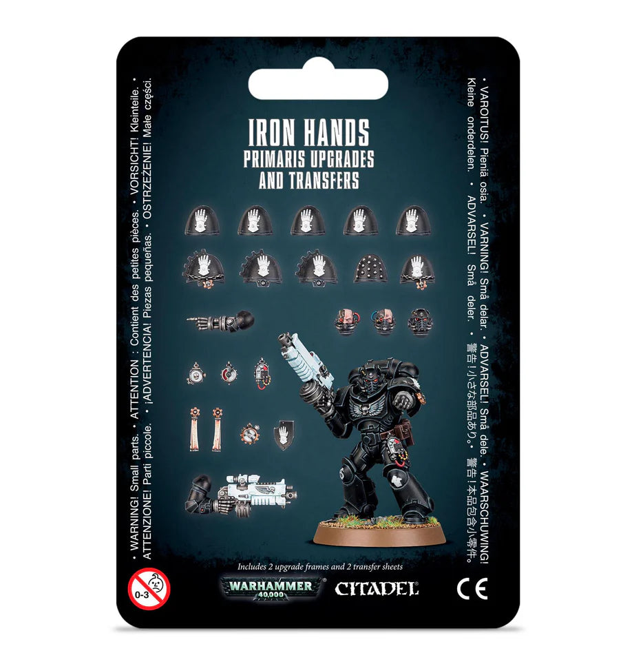 Iron Hands Primaris Upgrades and Transfers