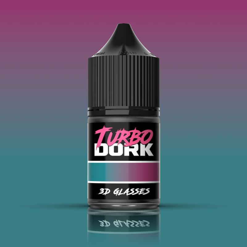 Turbo Dork: 3D Glasses TurboShift Acrylic Paint 22ml Bottle