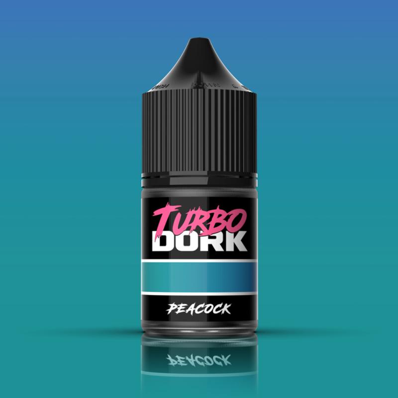 Turbo Dork: Peacock TurboShift Acrylic Paint 22ml Bottle