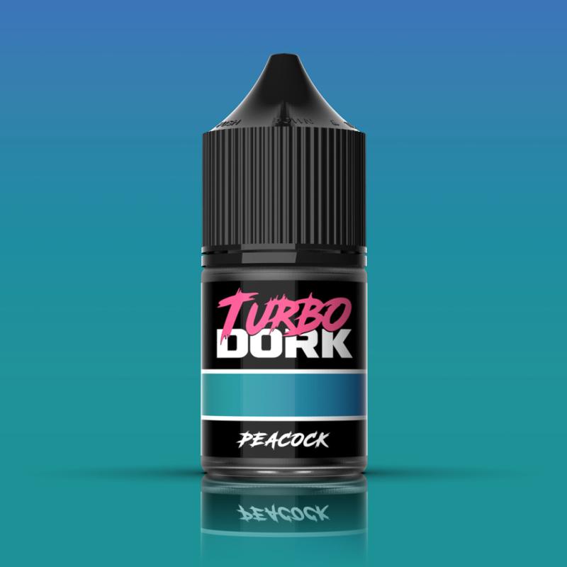 Turbo Dork: Peacock TurboShift Acrylic Paint 22ml Bottle