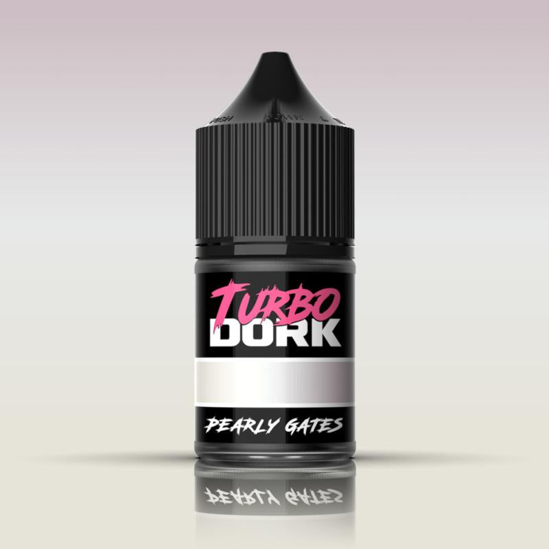 Turbo Dork: Pearly Gates Metallic Acrylic Paint 22ml Bottle