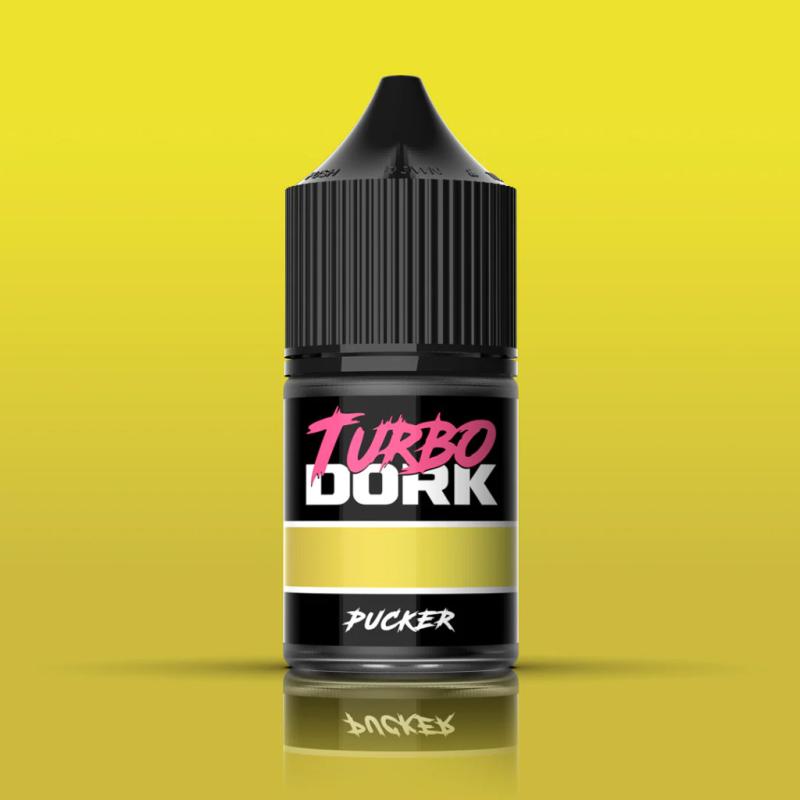 Turbo Dork: Pucker Metallic Acrylic Paint 22ml Bottle