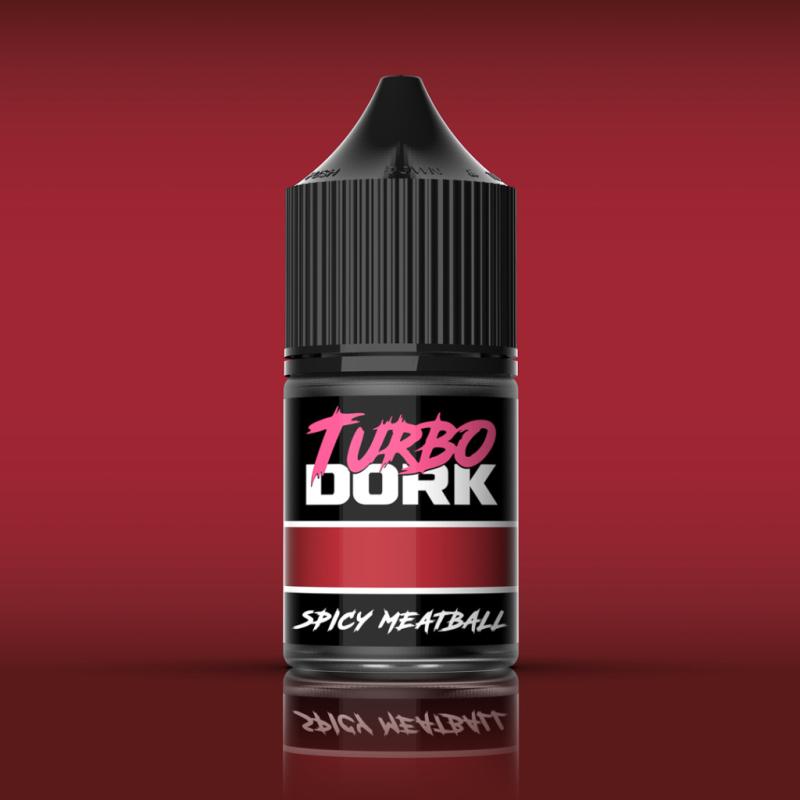 Turbo Dork: Spicy Meatball Metallic Acrylic Paint 22ml Bottle