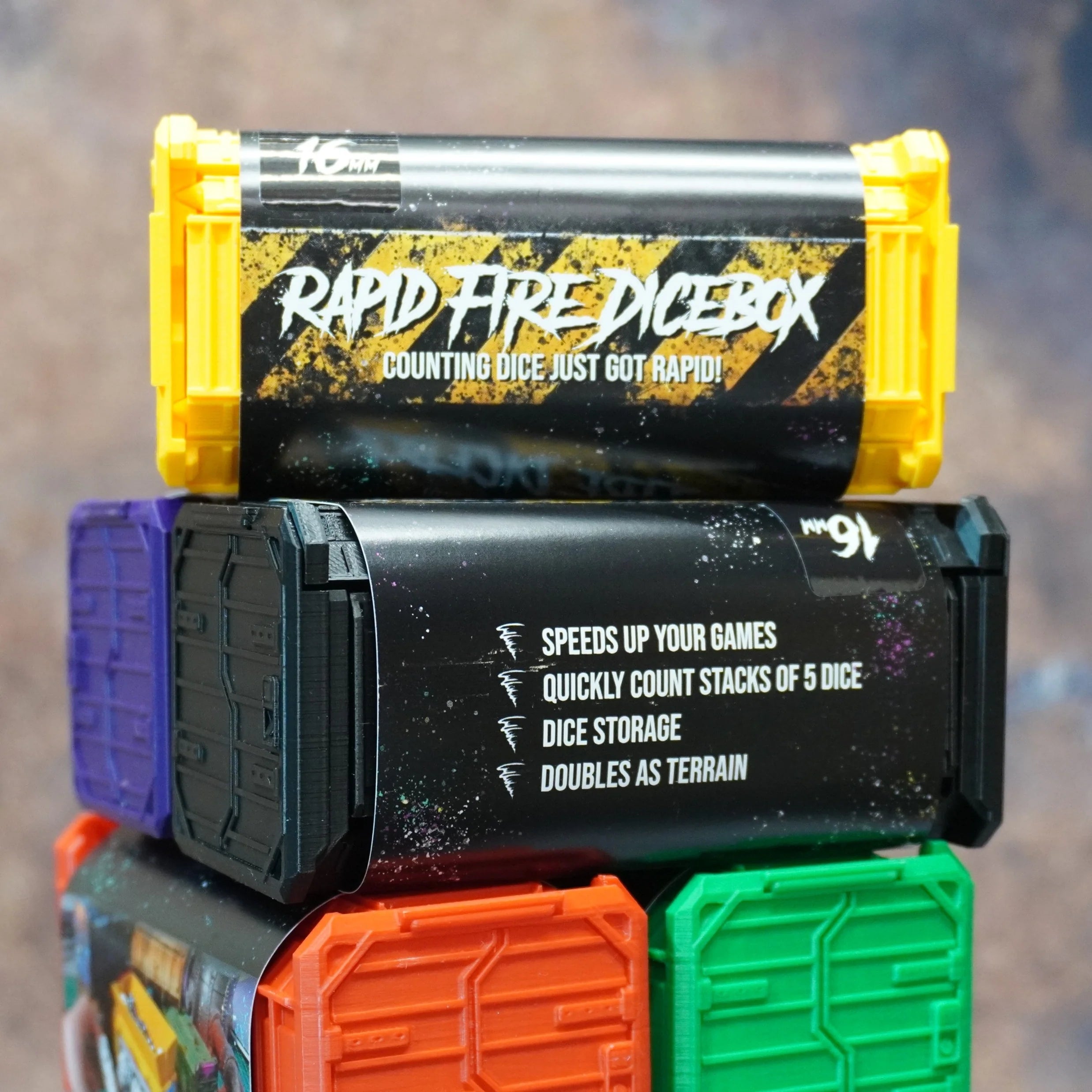 16mm Rapid Fire Dicebox